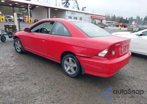 2004 Honda Civic Ex из США, поврежденный, VIN 1HGEM21994L026802